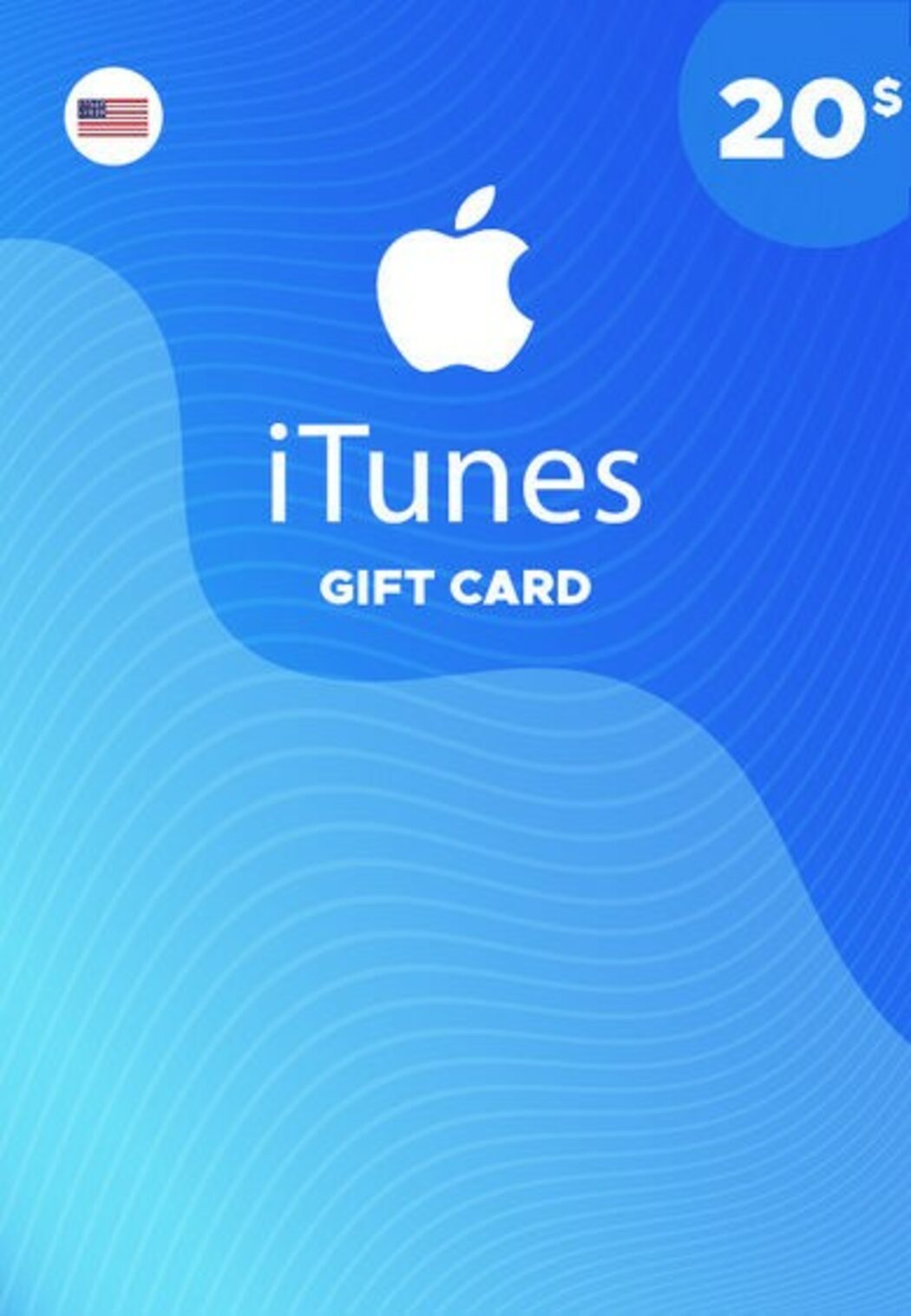 Apple Music US giftcard 20$