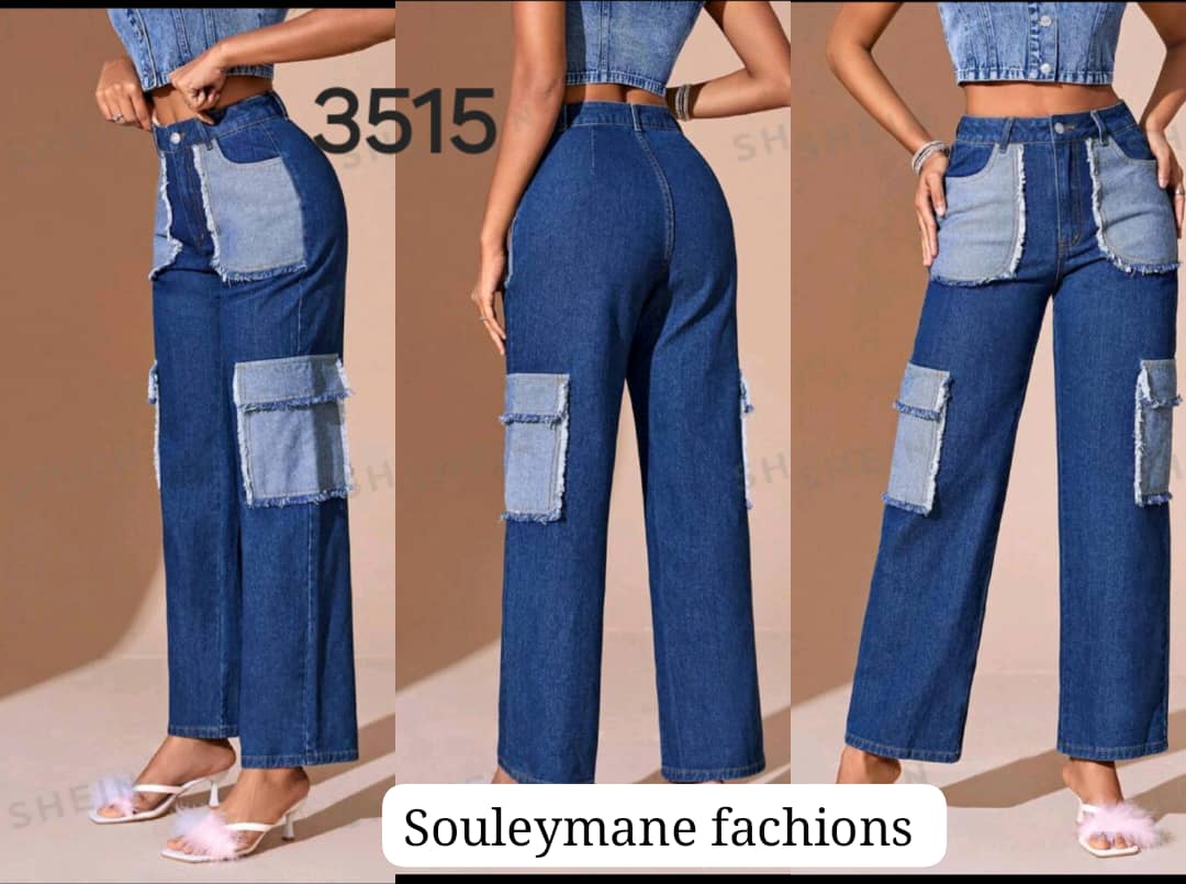 Pantalon cargo gris _4