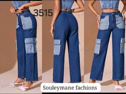 Pantalon cargo gris 