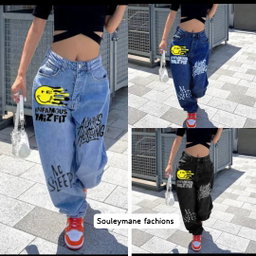 Pantalon graphique