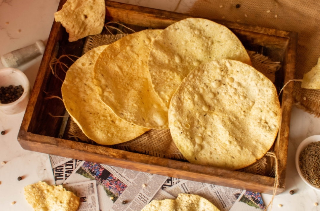 Plain Poppadom