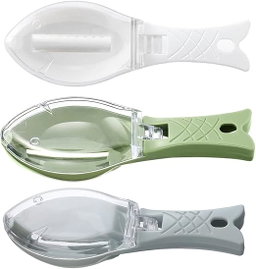 Râpes à écailles de poisson, grattoir avec couvercle transparent, outils de cuisine, écailles de poisson