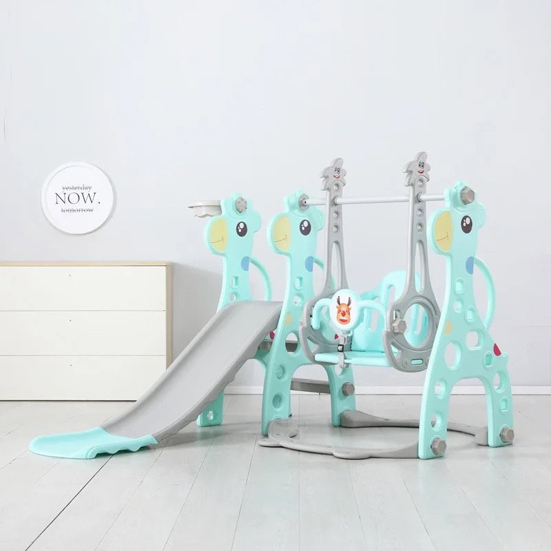 3 in 1 Slide and Swing Set _2