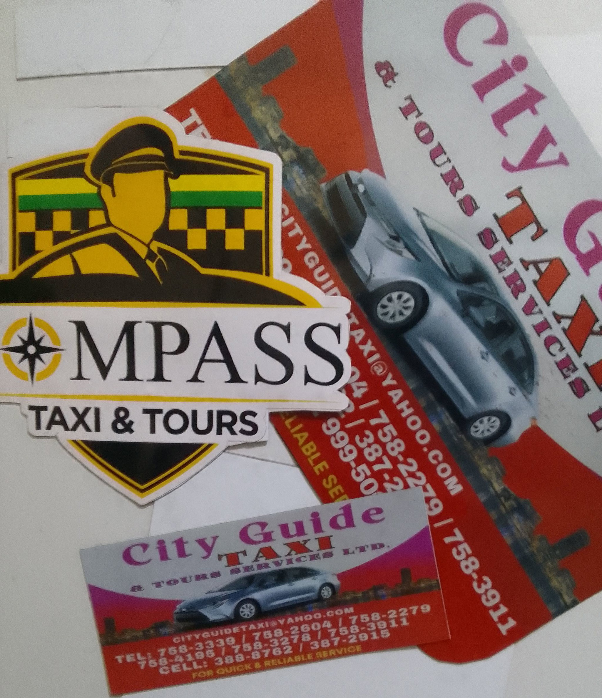 Vinyl stickers for taxi _1