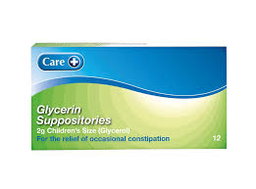 Glycerin 2mg 1x12 Supp