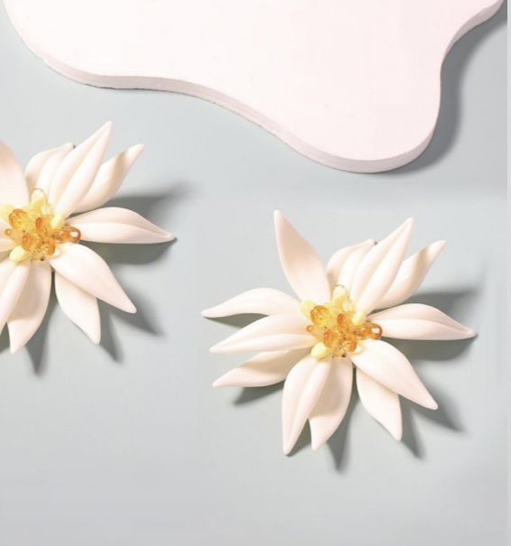 Resin Flower Earrings_0