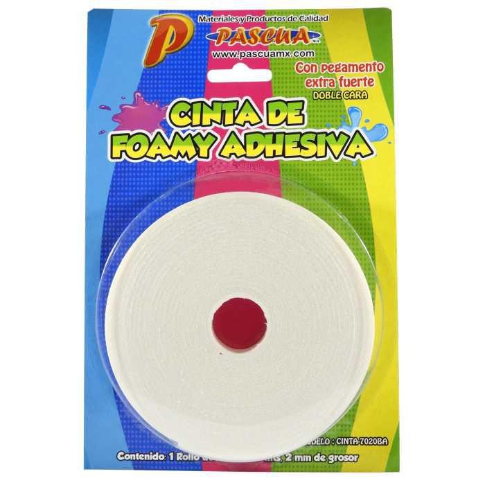 Cinta de Foamy Adhesiva Doble Cara 19X5m _0