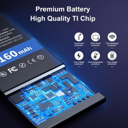 Batterie pour iPhone 12 / 12 Pro  Réparation à domicile (installation à domicile)