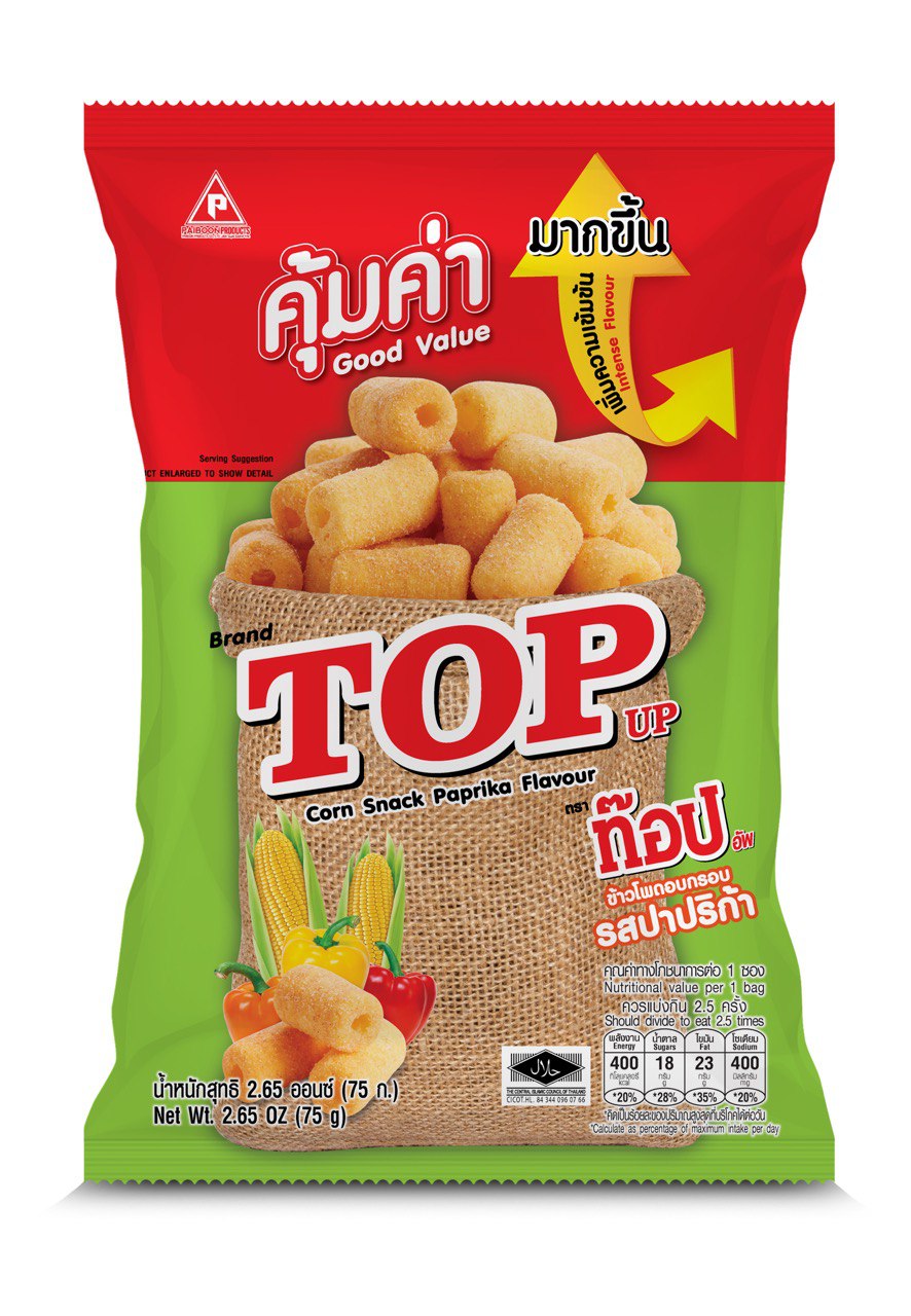 TOP UP -CORN SNACK PAPRIKA  