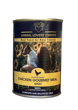 Animal Lovers Choice Chicken Gourmet Meal for adult dogs