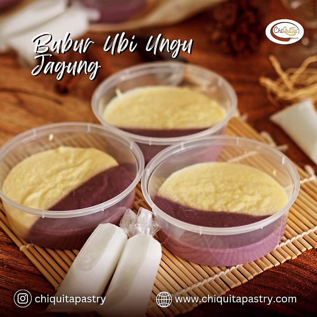 Bubur Ubi Ungu-Jagung