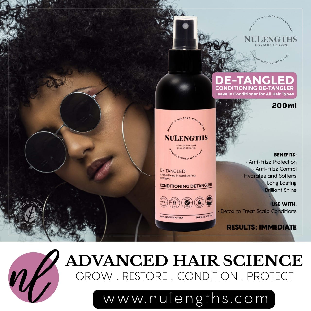 De-Tangled Conditioning Detangler 200ml_0