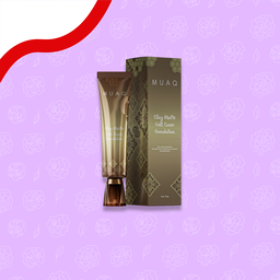 MUAQ Clay Matte Full Cover Foundation