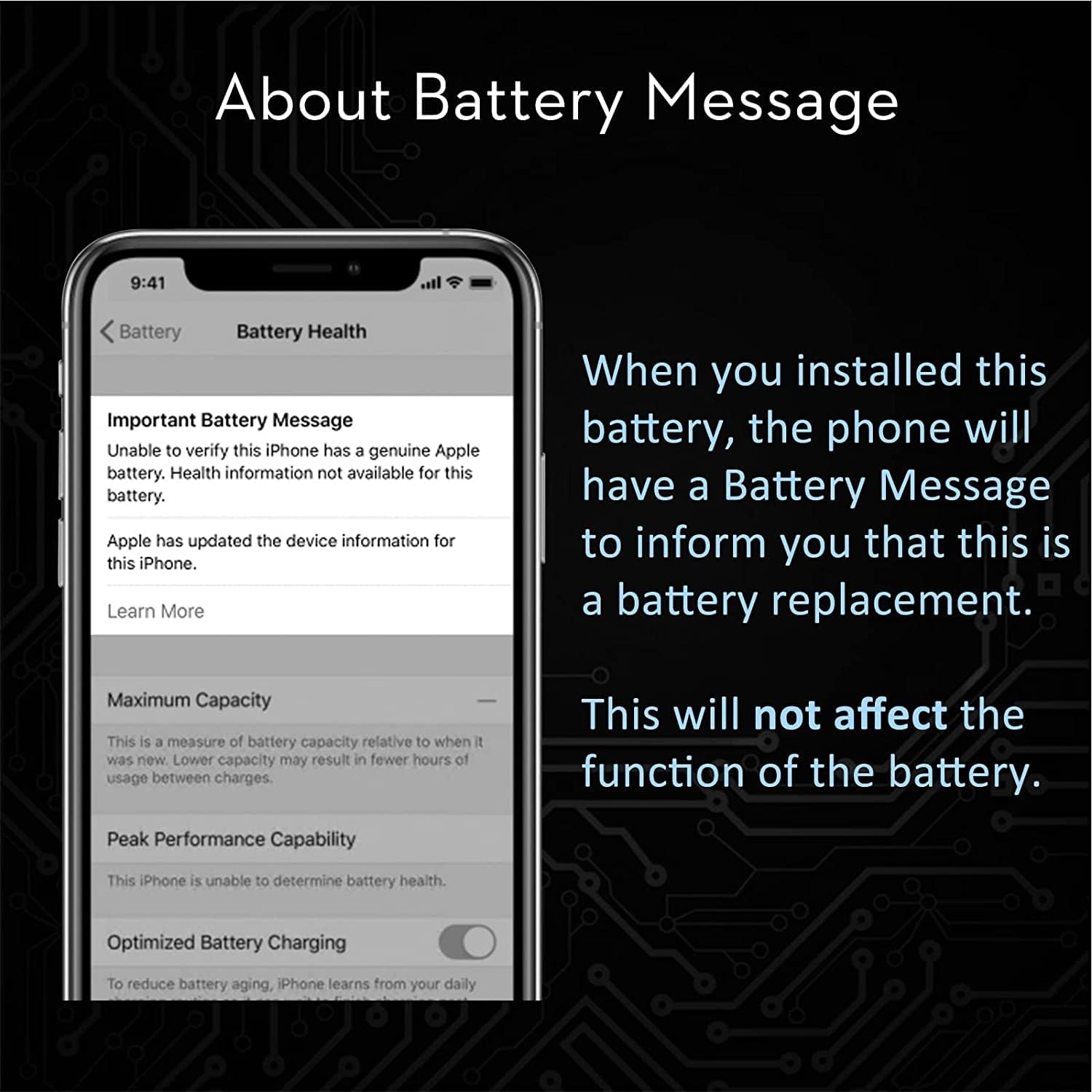 Batterie pour iPhone XS Réparation à domicile (installation à domicile)_2
