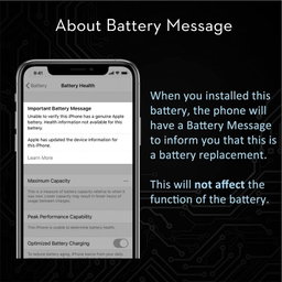 Batterie pour iPhone XS Réparation à domicile (installation à domicile)