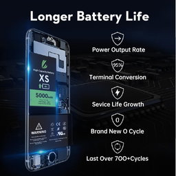 Batterie pour iPhone XS Réparation à domicile (installation à domicile)