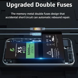 Batterie pour iPhone XS Réparation à domicile (installation à domicile)