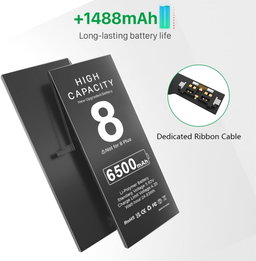 Batterie pour iPhone 8 Réparation à domicile (installation à domicile)