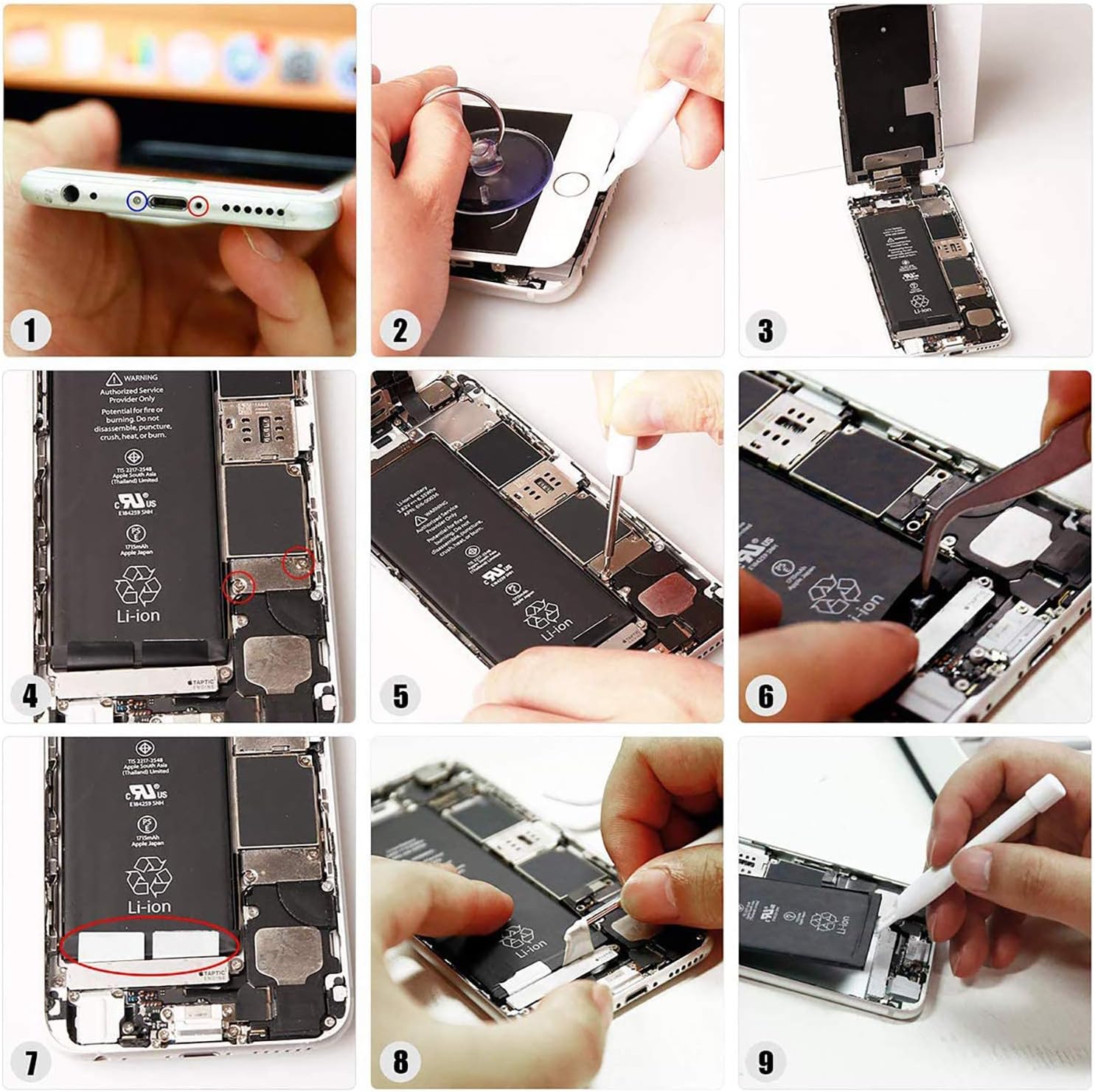 Batterie pour iPhone 7 Réparation à domicile (installation à domicile)_6