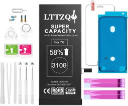 Batterie pour iPhone 7 Réparation à domicile (installation à domicile)