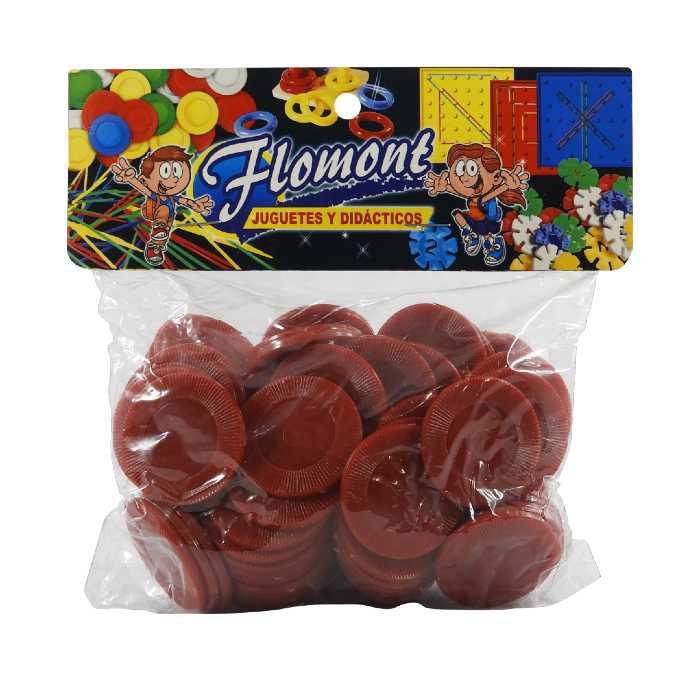 Fichas Didacticas de Plastico c/100pza._0