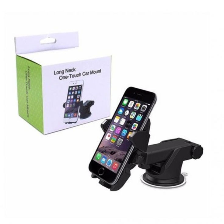 Easy One Touch 2 Dashboard & Windshield Car Phone Mount Holder for iPhone Xs Max R 8 Plus 7 Samsung Galaxy S10 E S9 S8 Plus Edge, Note 9 & Other Smartphone_1