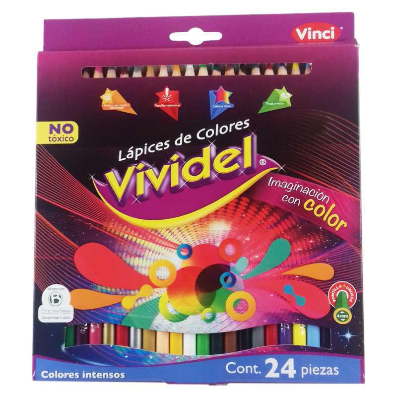 Colores Vividel 24pza.