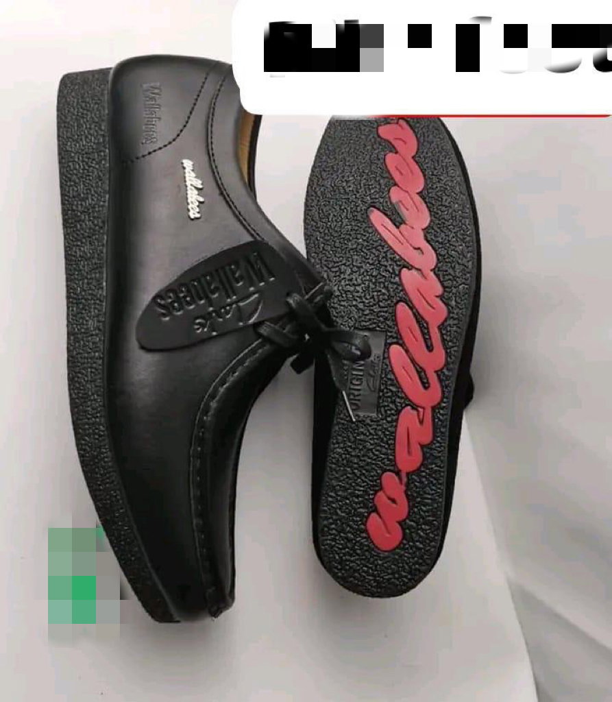 Wallabees Suede Lace-up Shoe