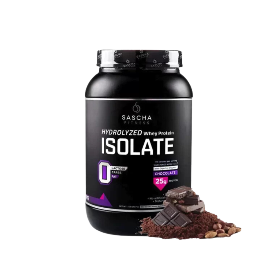 Isolate chocolate 2 lbs SASCHA FITNESS