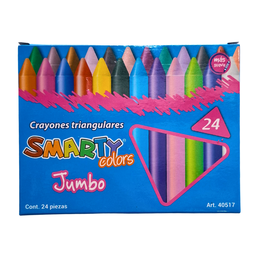 Crayon Smarty Jumbo 24pza.
