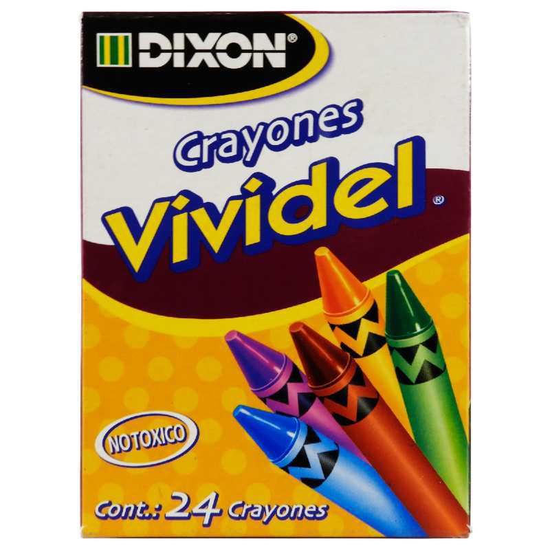 Crayon Vividel delgado 24pza._0