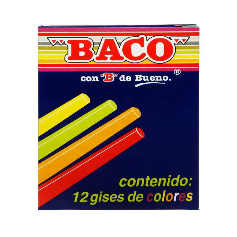 Gises Baco de Color 12pza._0