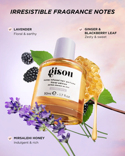 Gisou Honey Infused Hair Perfume 50ml - Lavender Berry
