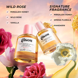 Gisou Honey Infused Hair Perfume 50ml - Wild Rose