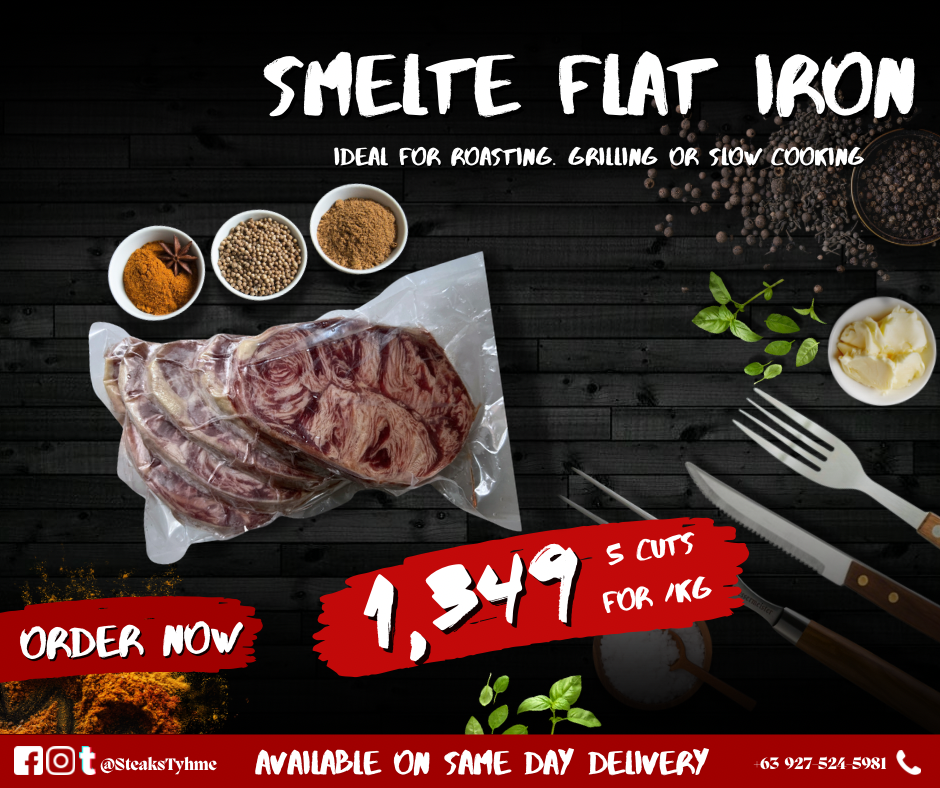 SMELTE FLAT IRON STEAK_0
