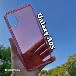 Case Galaxy A05 Transparente Rosa