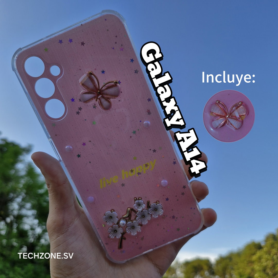 Case Galaxy A14 - Rosado