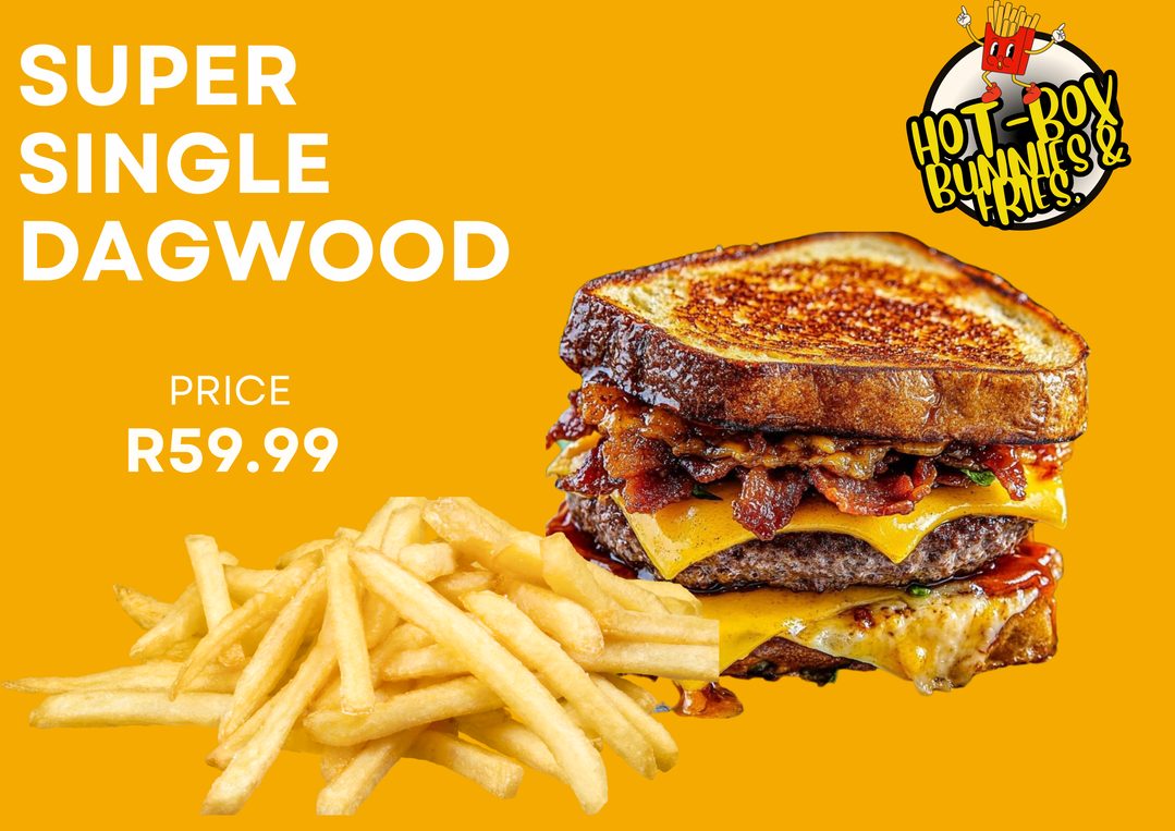 Super Single Dagwood &  3 Buffalo wings