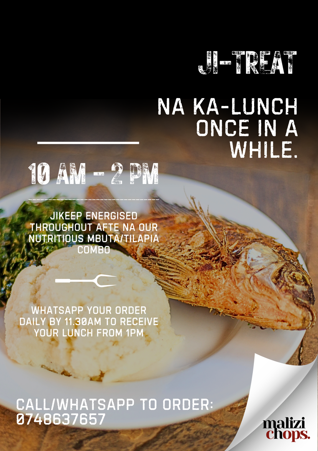 Ugali X Tilapia (Medium)