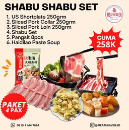 Paket Shabu-Shabu Set 2-4 Pax