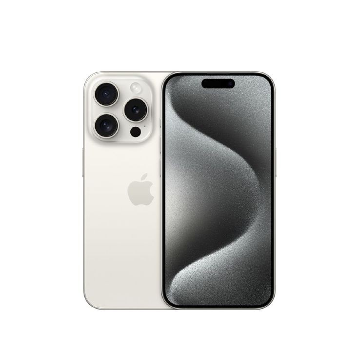 iphone  15 Pro White Titanium 128GB (UNLOCKED)_0