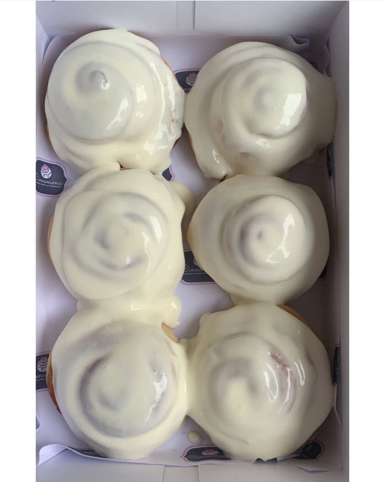 Box of 6 (regular), plain frosted _0