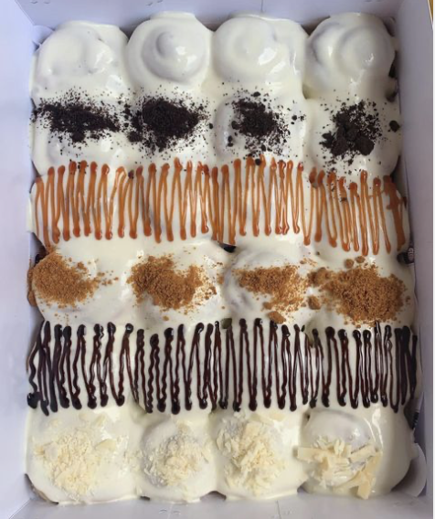 Box of 24 (bite sizes), with toppings  