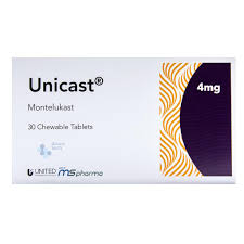 Montelukast 4mg 1x30 Tab (Unicast)