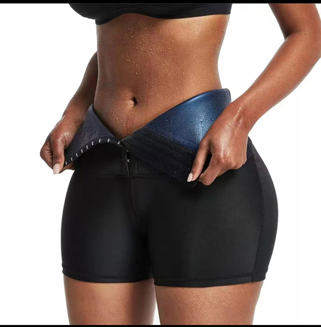 SWEAT SAUNA SHORTS SUIT BODY SHAPER_0