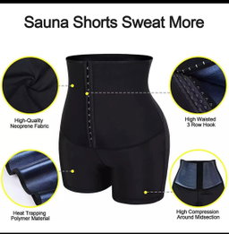SWEAT SAUNA SHORTS SUIT BODY SHAPER