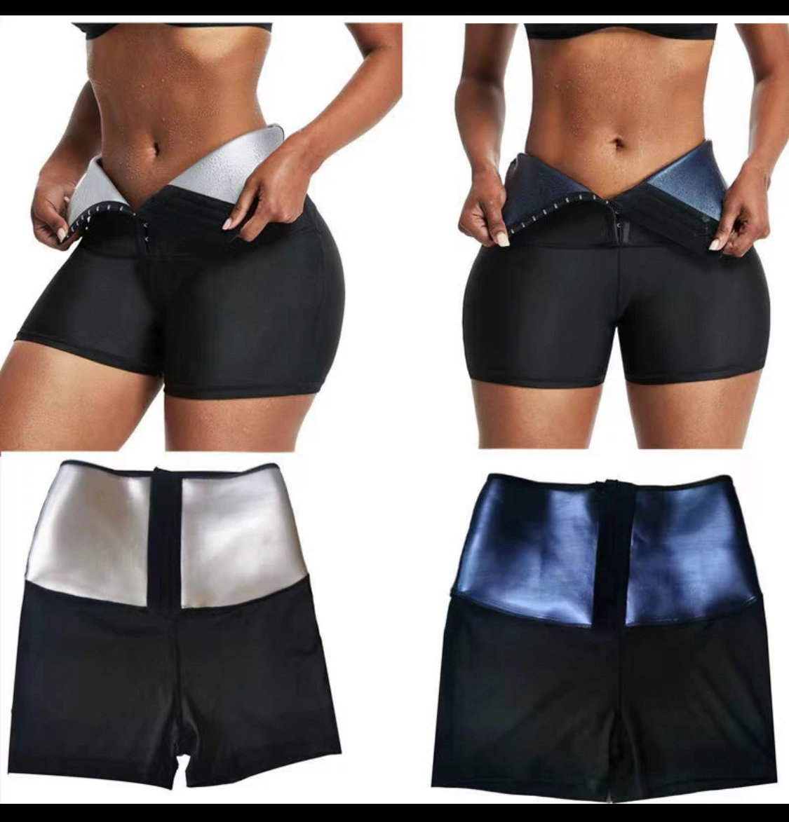 SWEAT SAUNA SHORTS SUIT BODY SHAPER_4