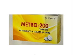 Metro 200mg F/c 10x10 Tab (Tata)