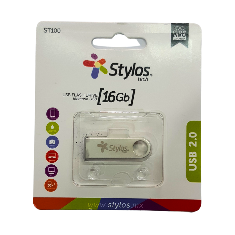 Memoria USB (16Gb) Stylos