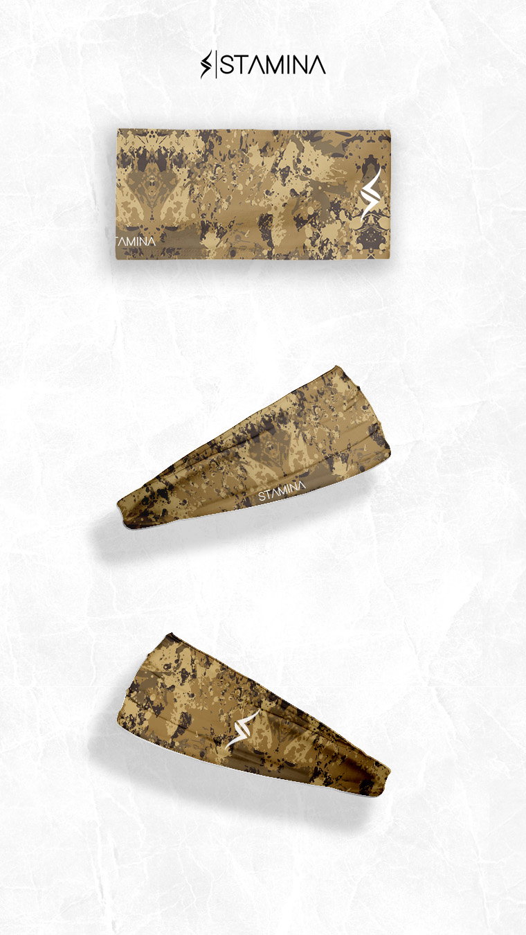 Bandana Camo Marron